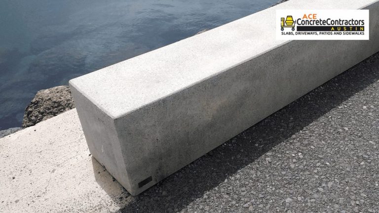 horizontal concrete block