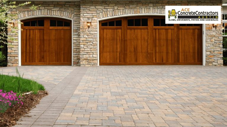 brick paver driveway