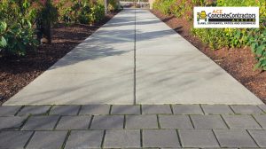 concrete sidewalk