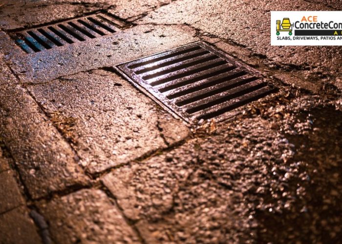 sidewalk drainage