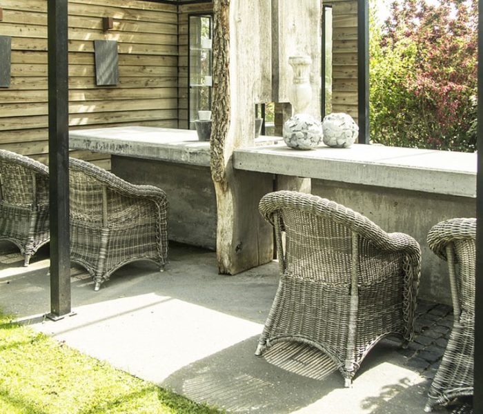 Concrete patios by Ace Concrete Contractors Austin